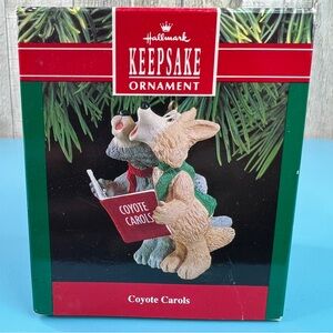 Hallmark Keepsake Ornament Coyote Carols Handcrafted